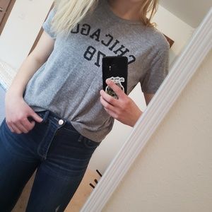Grey "Chicago" tee shirt